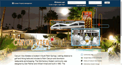 Desktop Screenshot of canyonviewestates2.com